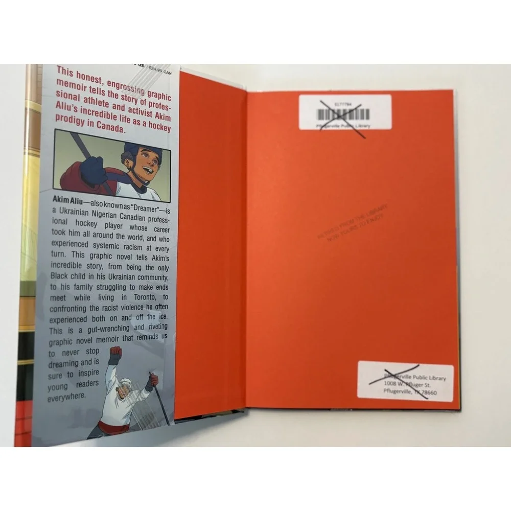 Akim Aliu: Dreamer (Original‎ Graphic Memoir) - Hardback - GOOD (Ex-Library)